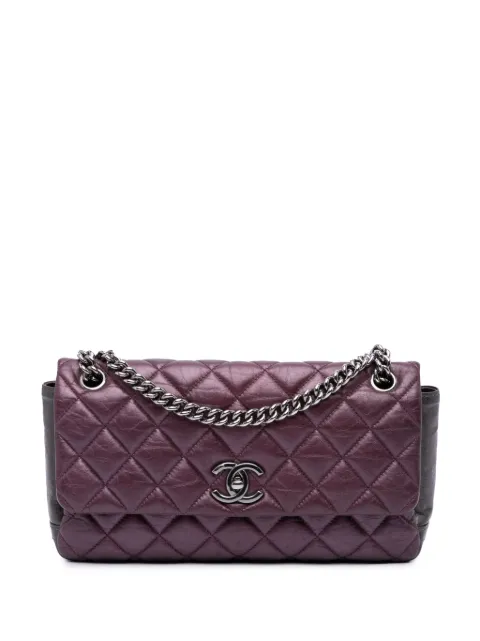 CHANEL Pre-Owned 2012-2013 Aged Calfskin Lady Pearly Flap shoulder bag