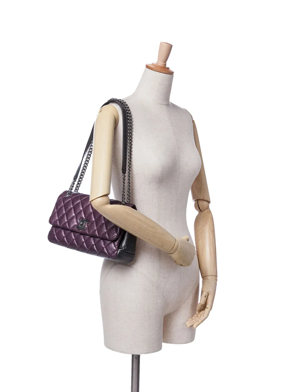 CHANEL Pre-Owned 2012-2013 Aged Calfskin Lady Pearly Flap shoulder bag | Pre-Owned | Image 2