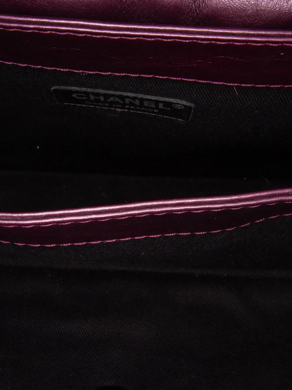 Pre-owned Chanel 2012-2013 Aged Calfskin Lady Pearly Flap Shoulder Bag