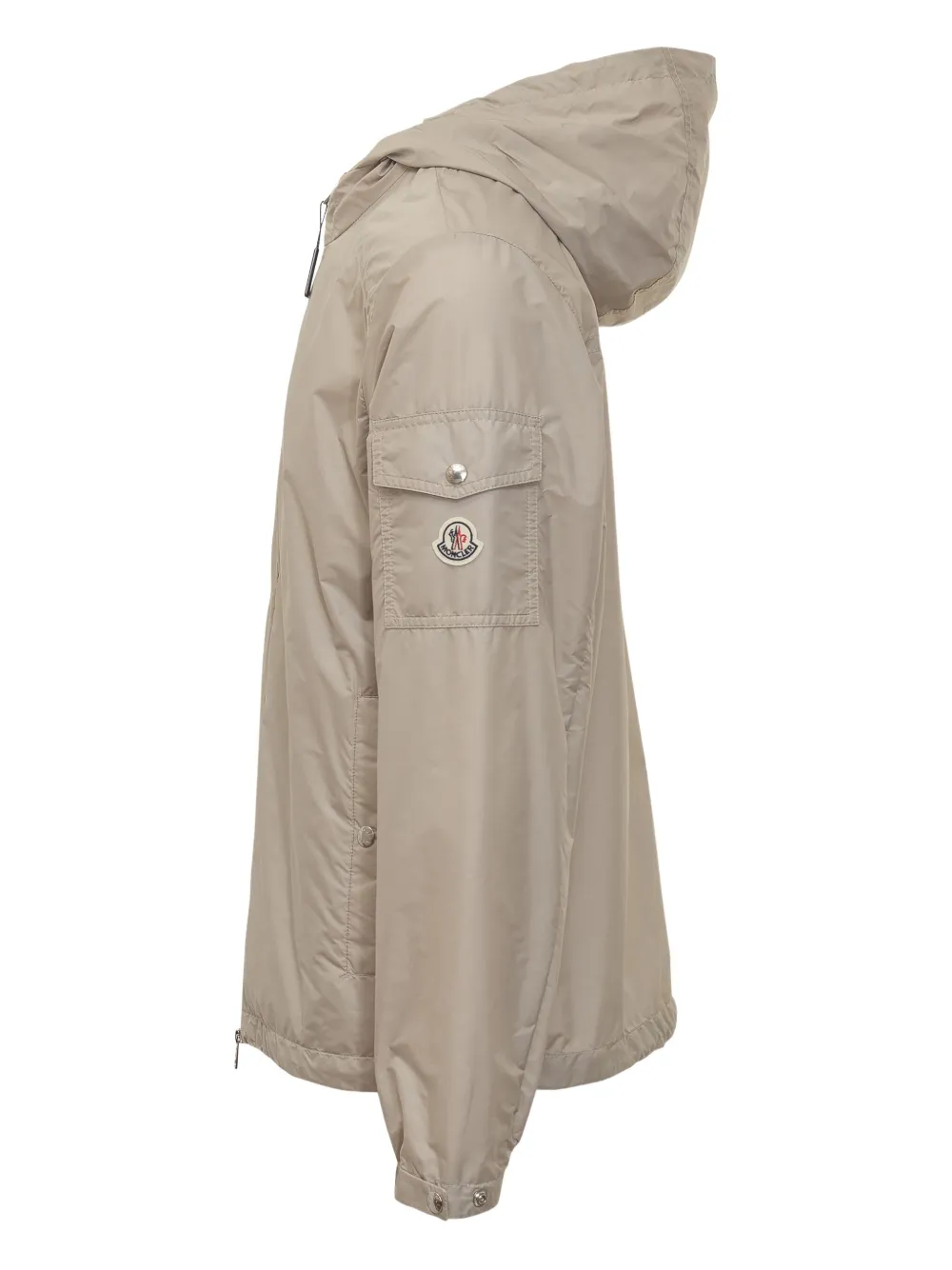 Moncler Jack met logopatch Beige