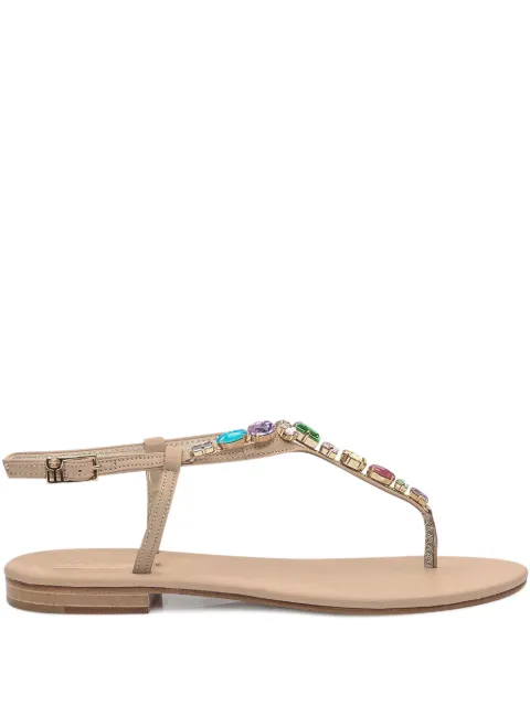Emanuela Caruso crystal-embellished sandals