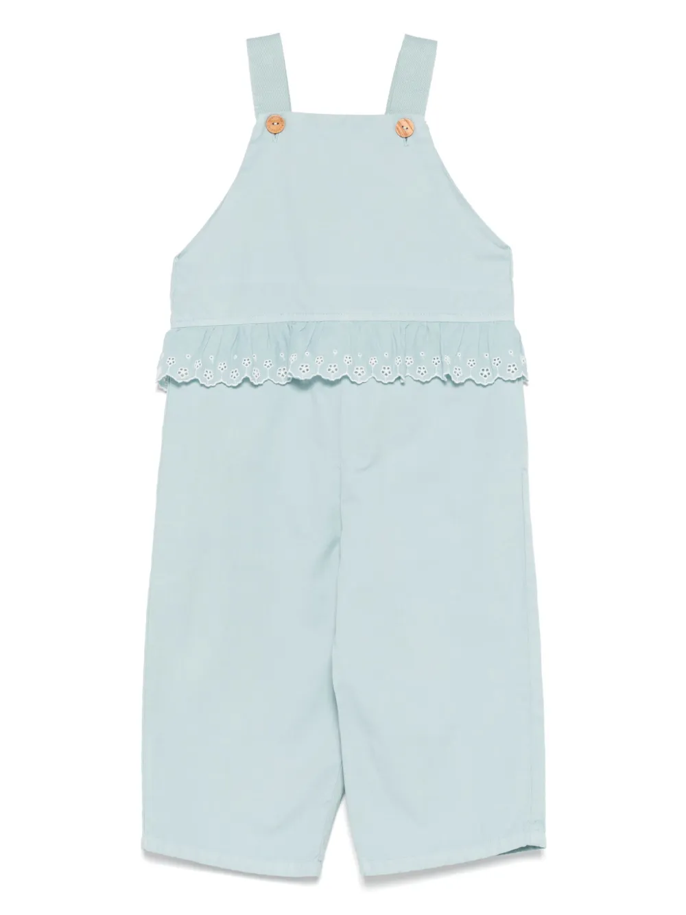 Laranjinha Cotton Dungarees