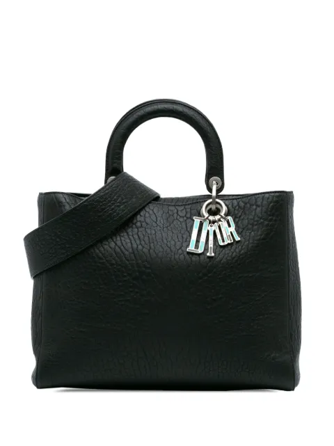 Christian Dior Pre-Owned 2017 Large Canyon Grained Lambskin Lady Dior satchel