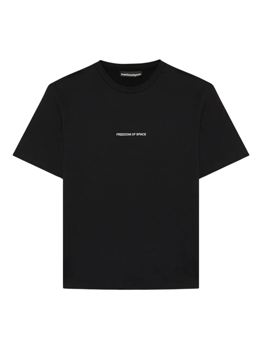 FREEDOM OF SPACE playera de algodón | negro | Image 1