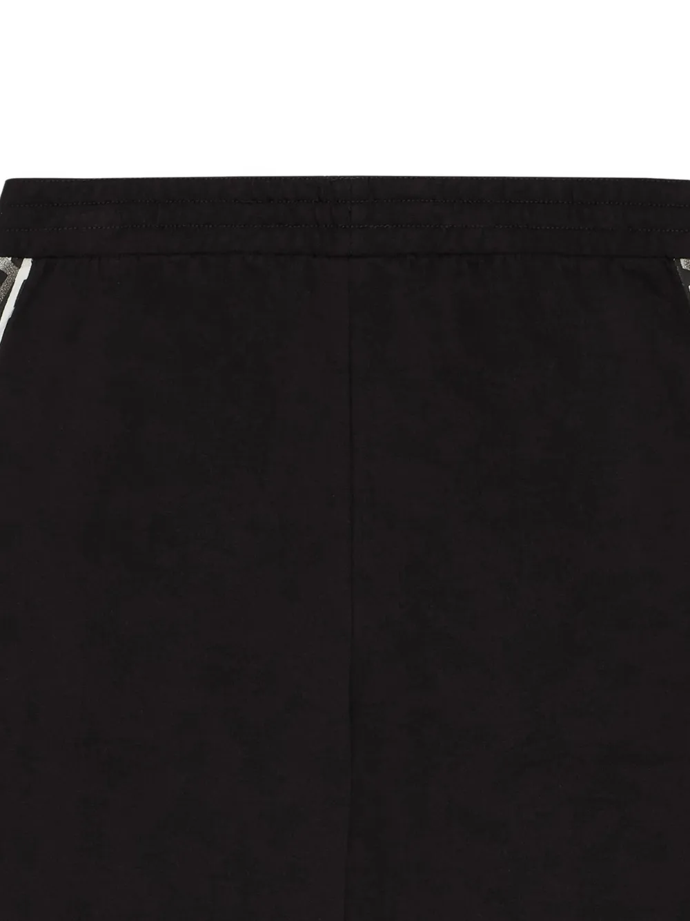 Emporio Armani Kids Katoenen shorts Zwart
