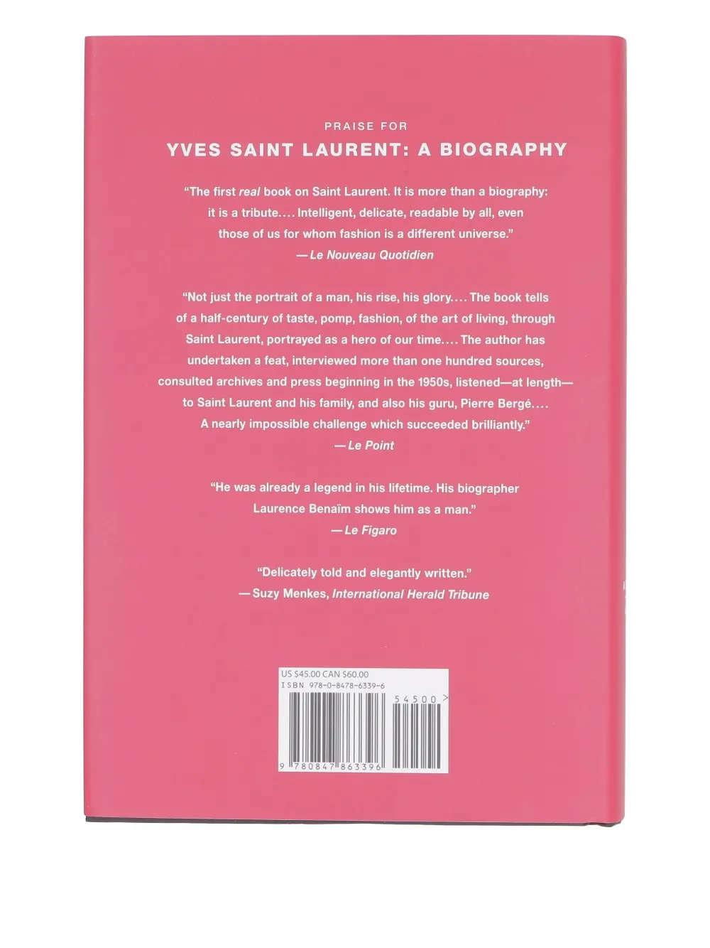 Rizzoli Yves Saint Laurent: A Biography