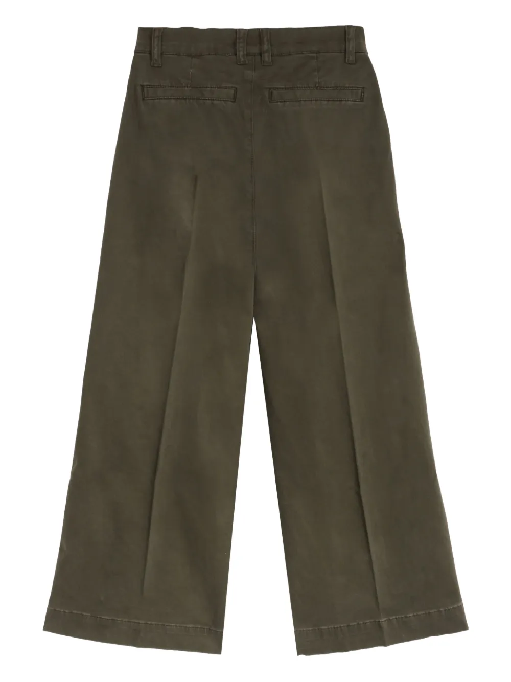 FRAME cotton trousers - Groen