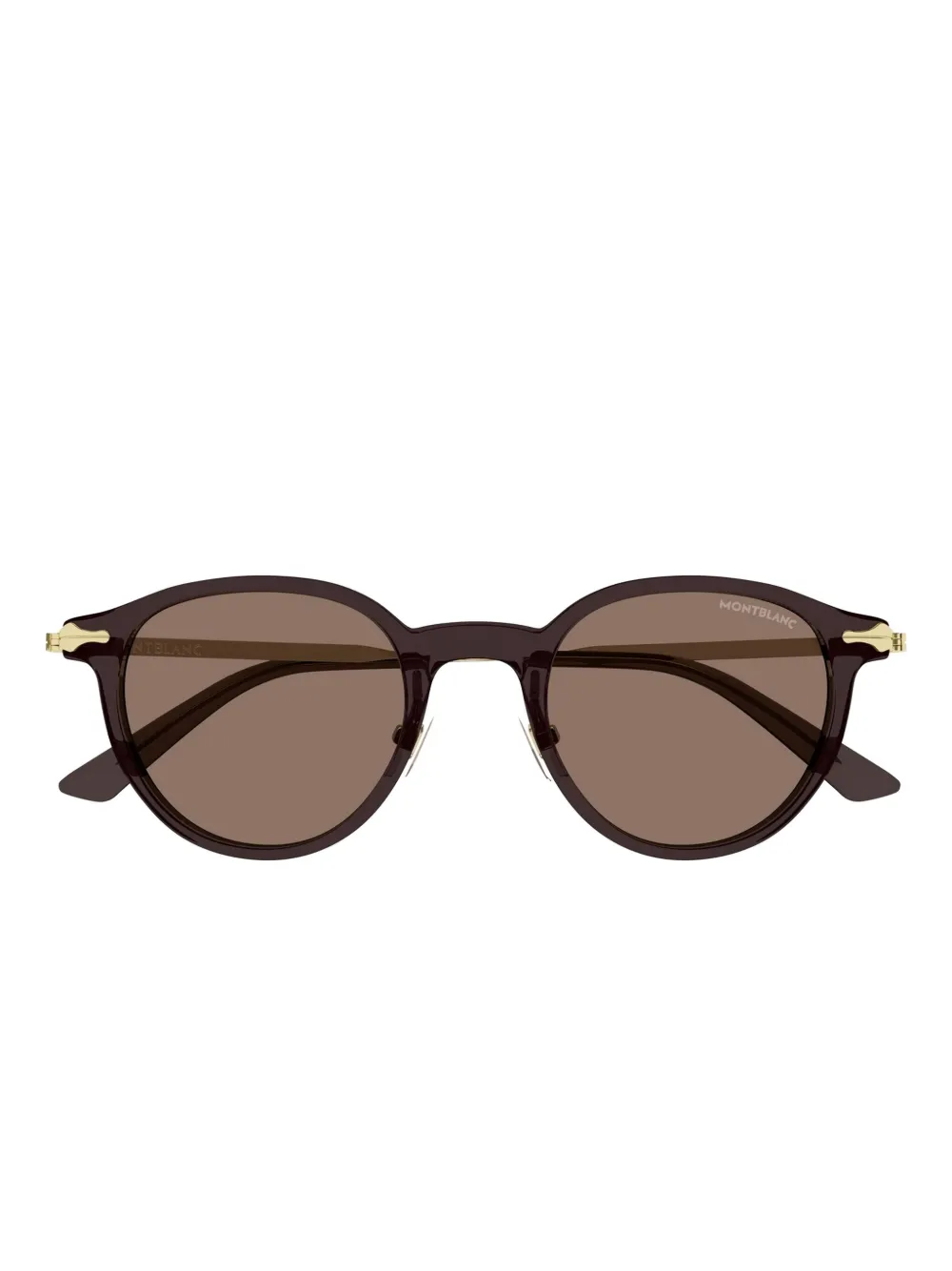 Montblanc round-frame sunglasses Bruin
