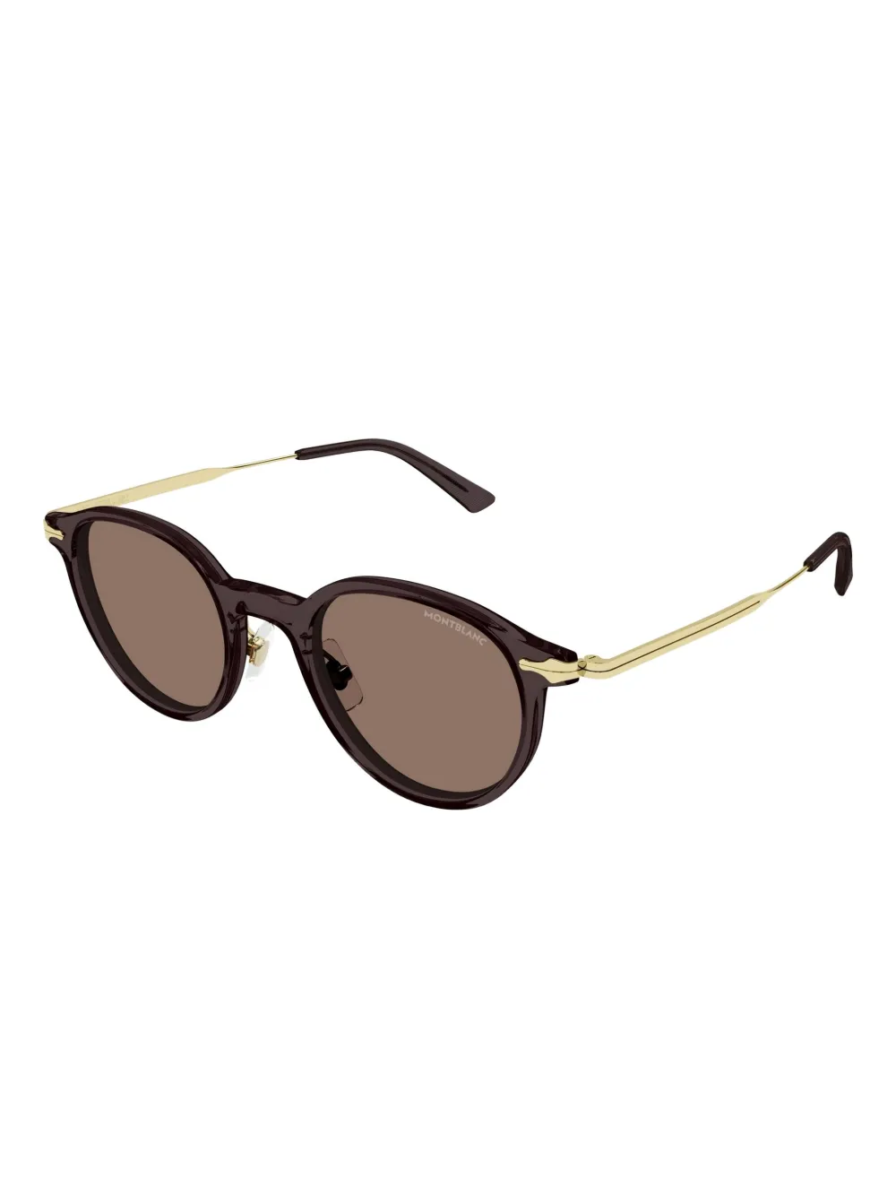 Montblanc round-frame sunglasses Bruin