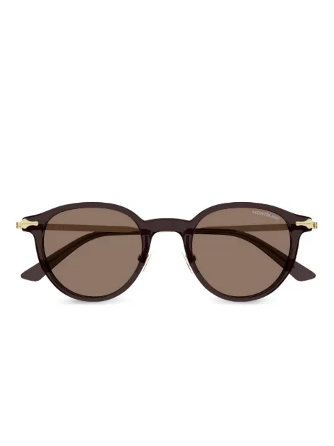Montblanc round-frame sunglasses