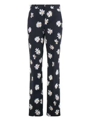 パンツ Moschino SS24 PANTS WITH HEART APPLICATION (03280433_8555) Moschino Marie Antoinette print pants in red - Red