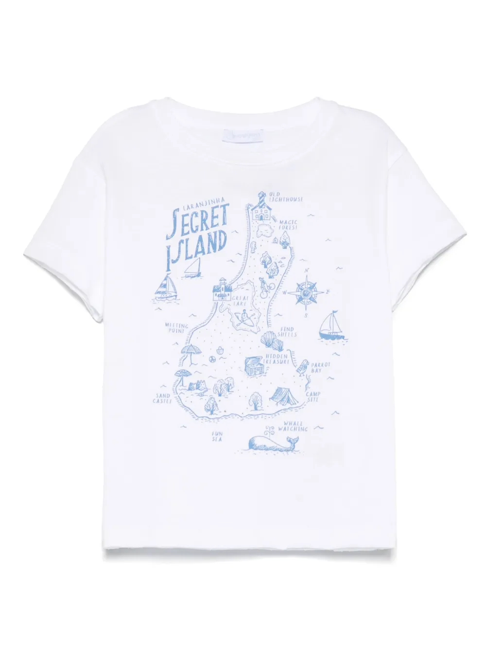 LARANJINHA playera de algodón | blanco | Image 1