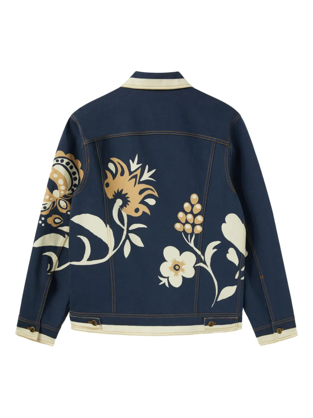 La DoubleJ Jack met bloemenprint Blauw