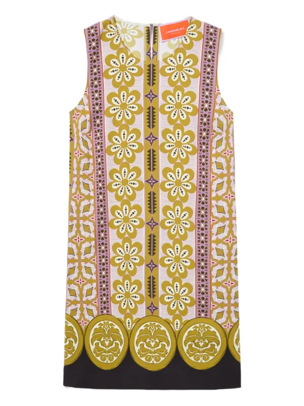 La DoubleJ Stretch Tunic Dress in Pink