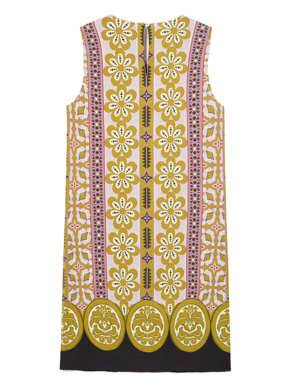 La DoubleJ Mini-jurk met bloemenprint Roze