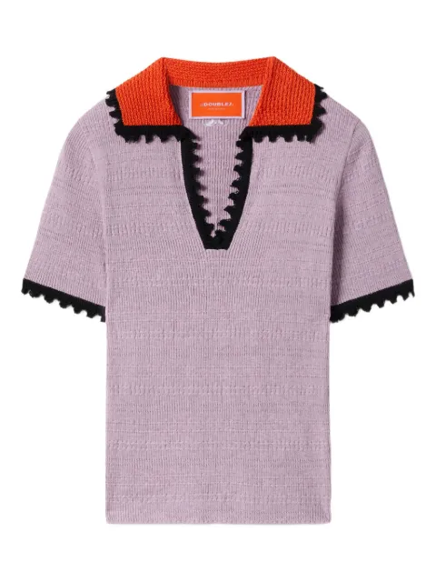 La DoubleJ colour-block T-shirt
