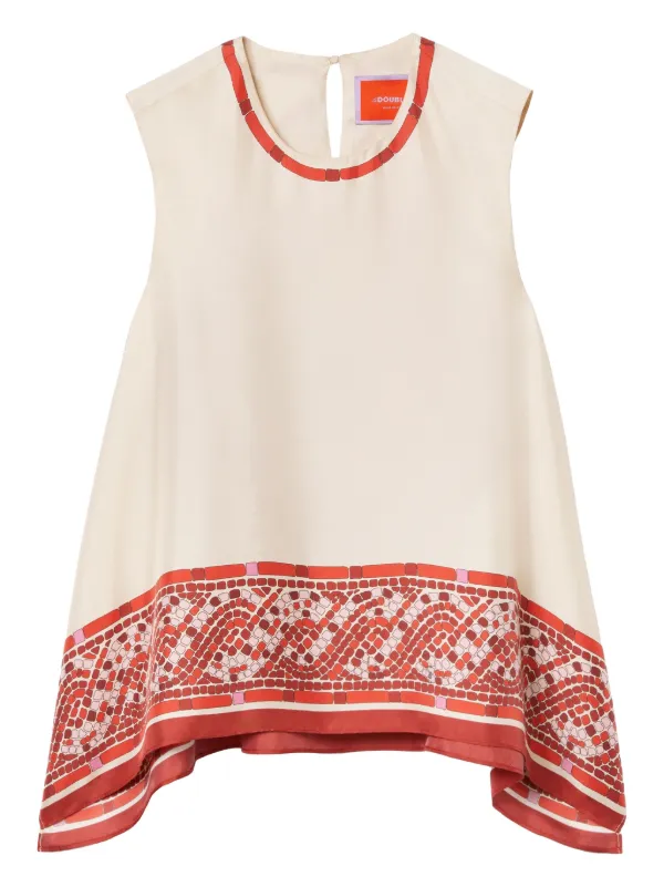 La DoubleJ San Carlo Top in White