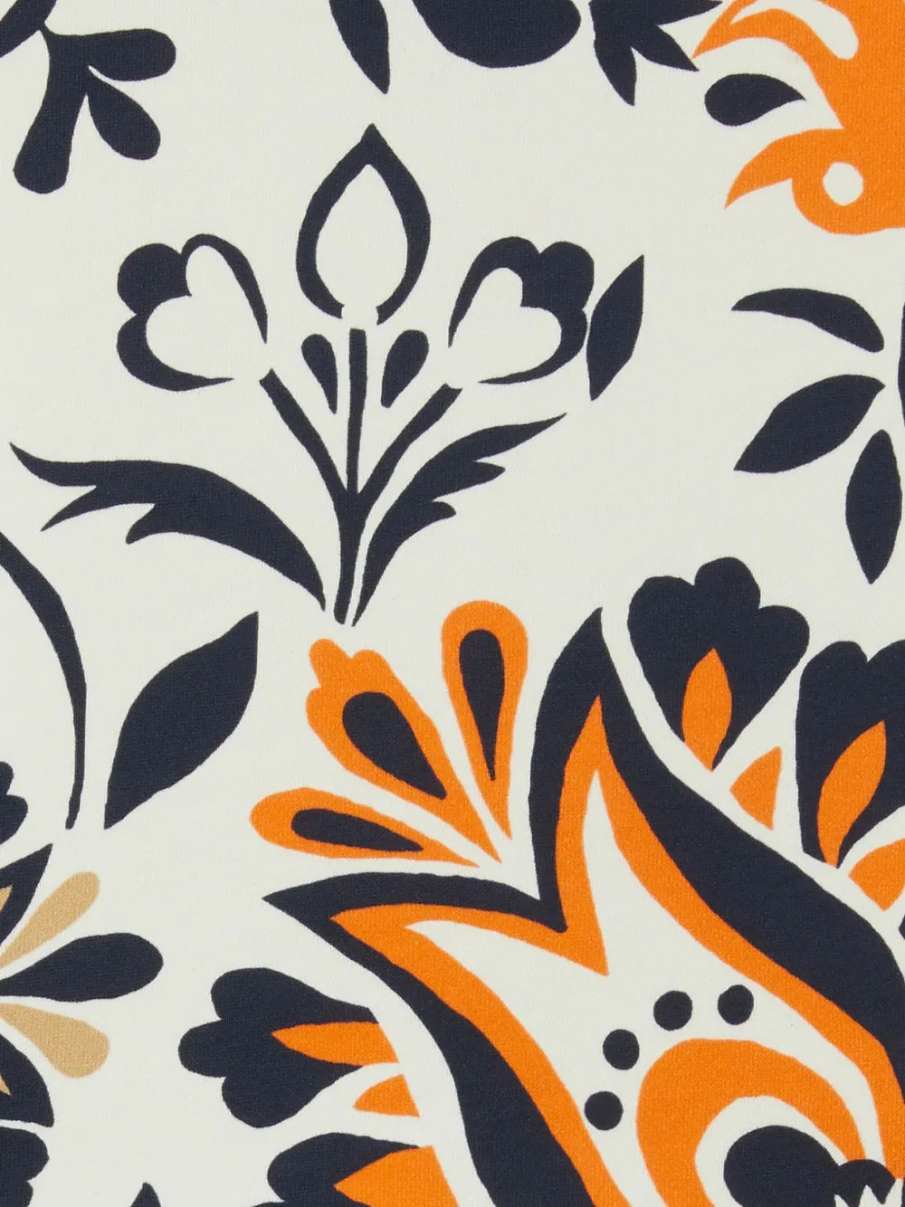 La DoubleJ La Scala T-shirt met bloemenprint en veren afwerking Wit