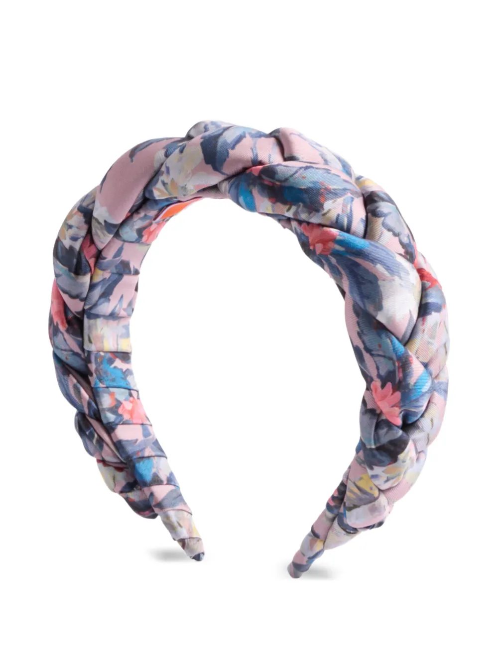 La DoubleJ braided floral hairband | Image 2