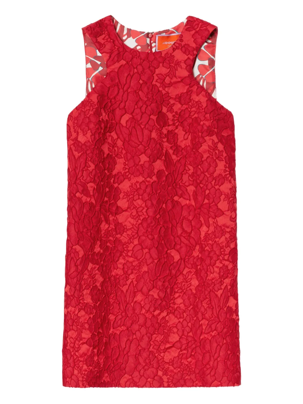 La DoubleJ Mini-jurk Rood