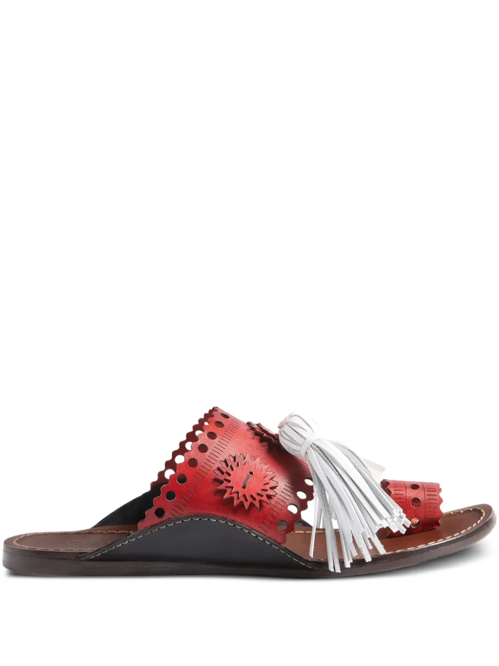 La DoubleJ Sandy slides | Red | Image 1