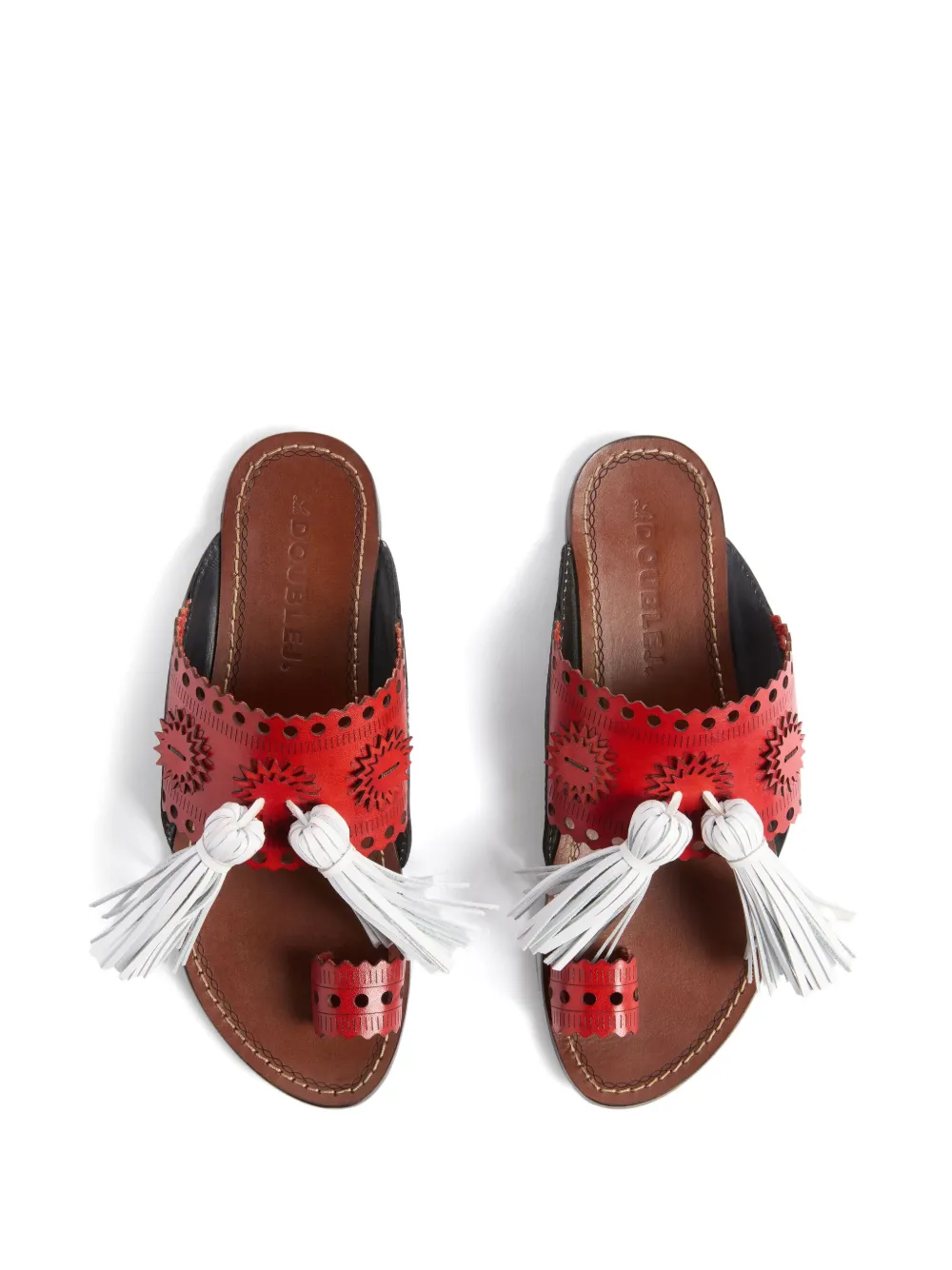 La DoubleJ Sandy slides Red