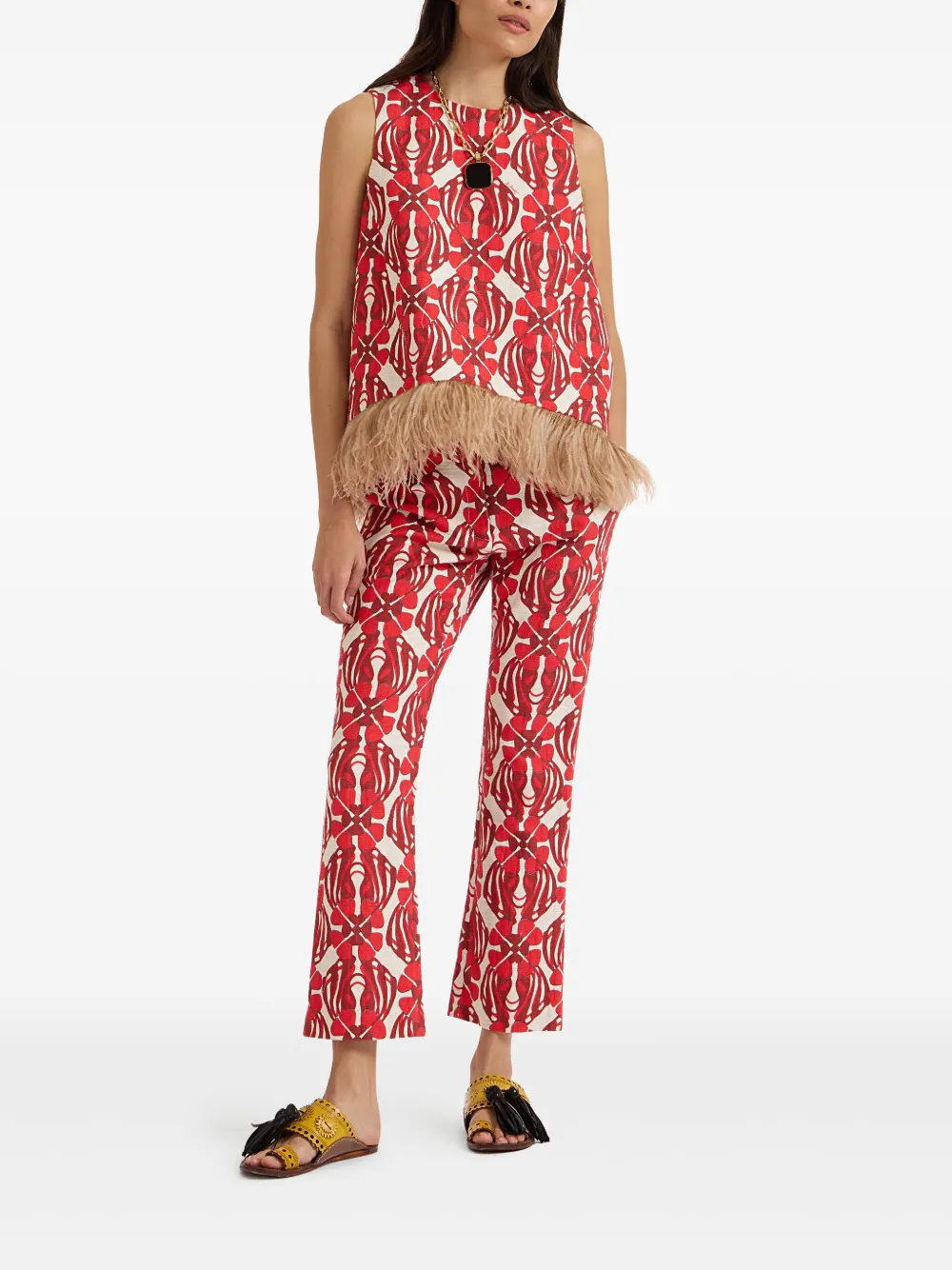 La DoubleJ 24/7 pants - Rood