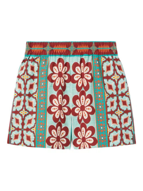 La DoubleJ floral-print shorts