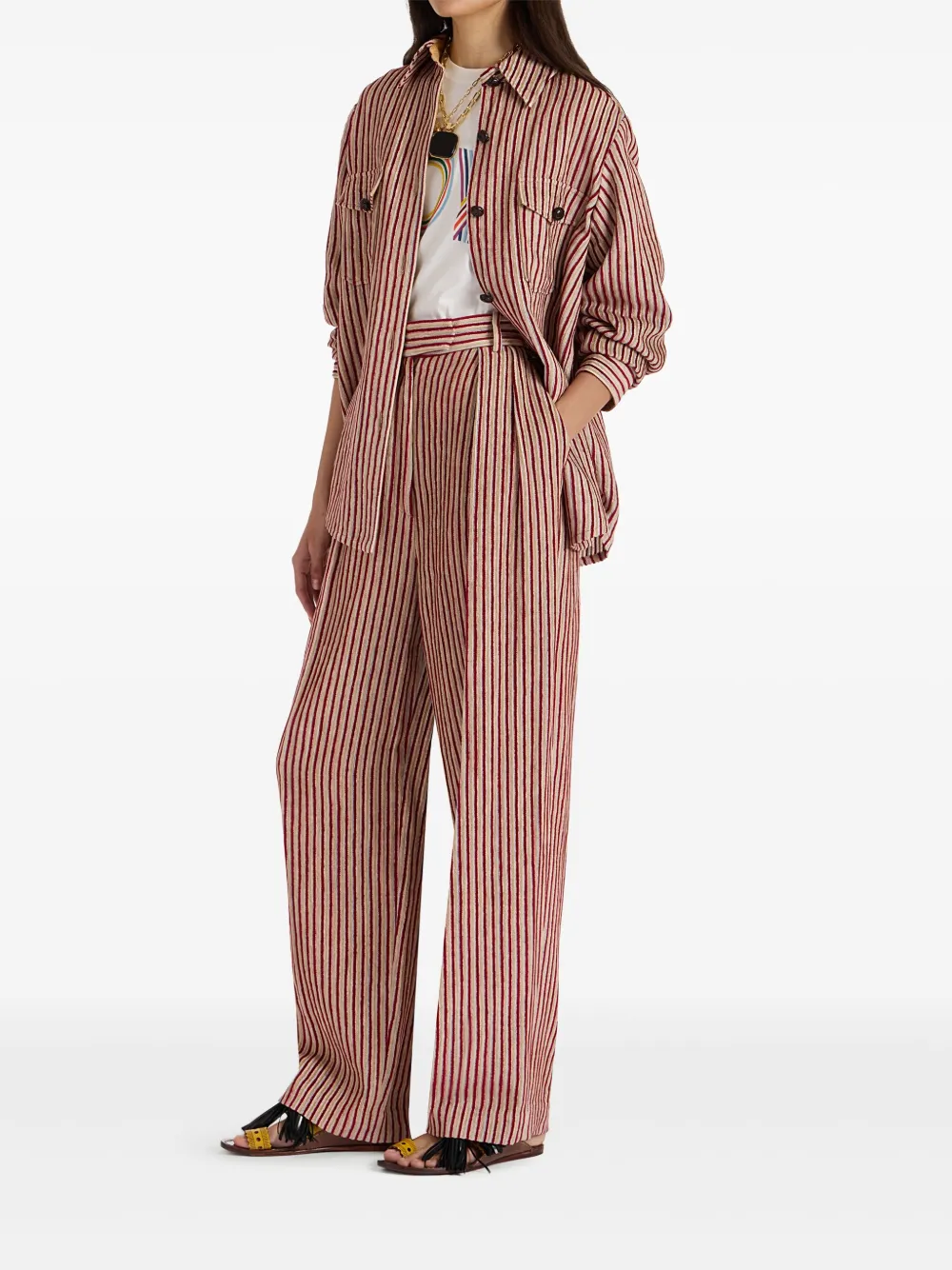 La DoubleJ Brooklyn broek - Rood