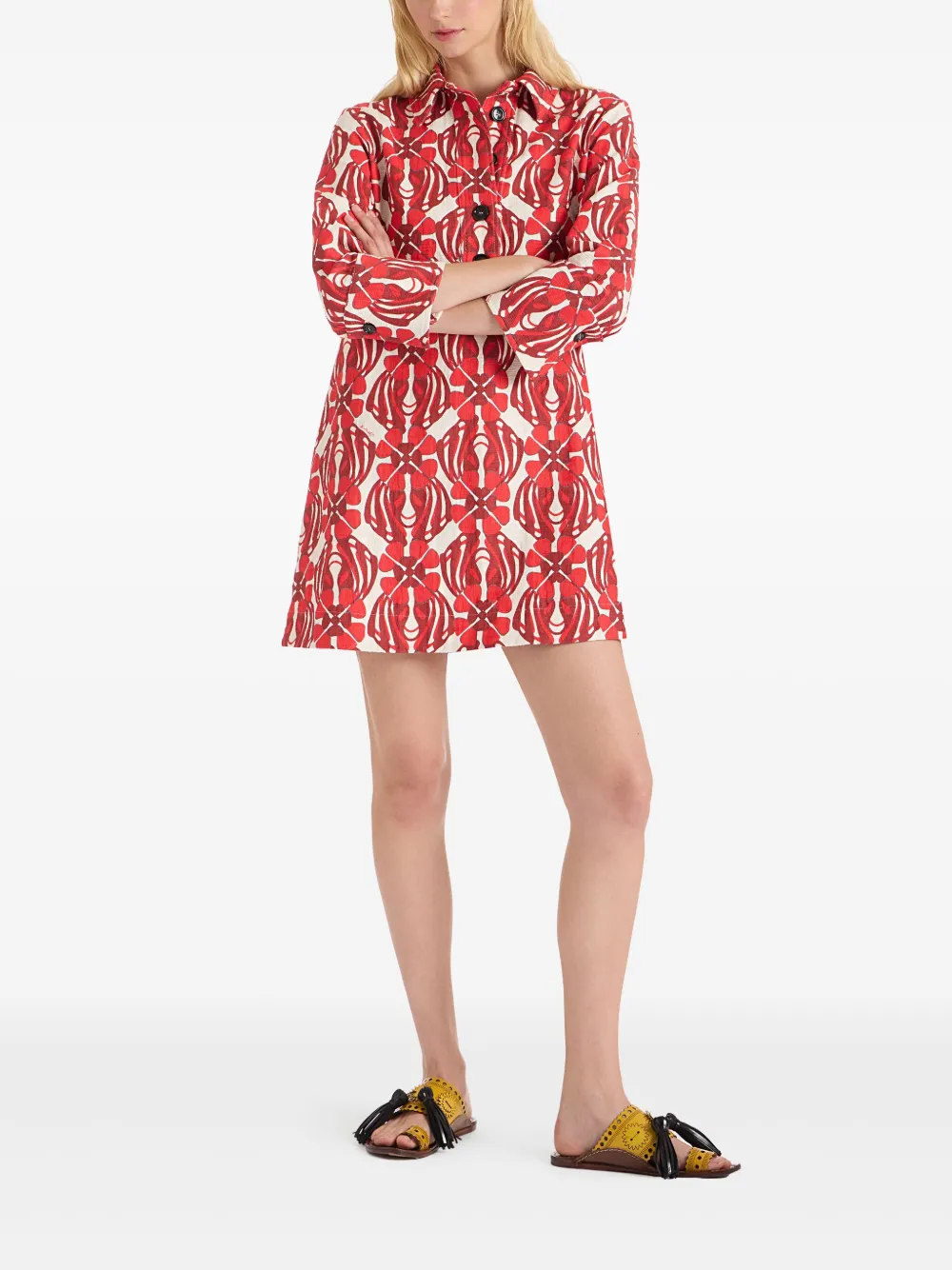 La DoubleJ Artemis mini dress - Rood