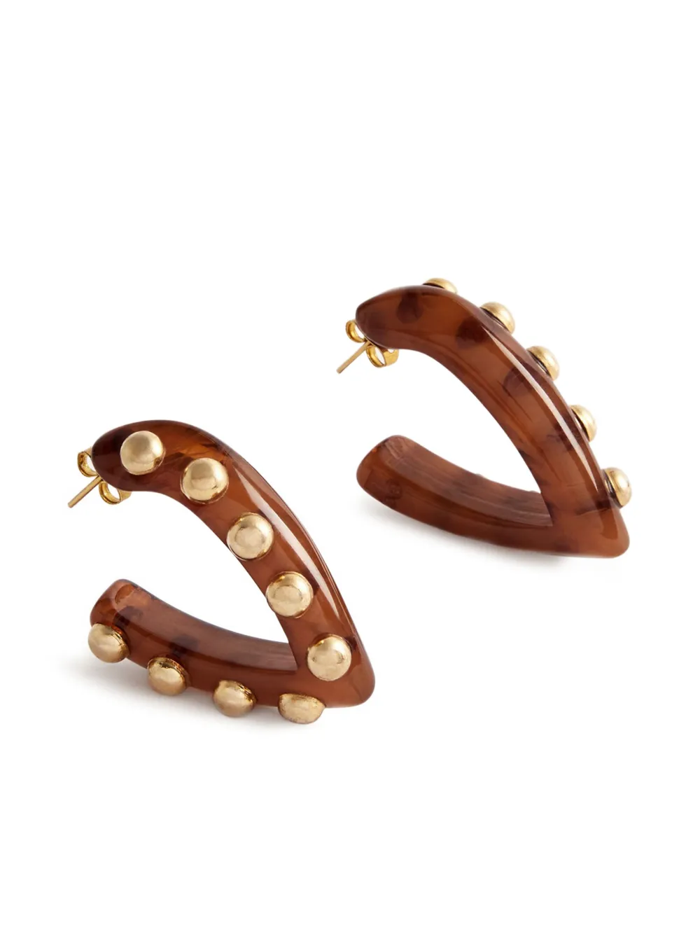 LA DOUBLEJ MINI DEW EARRINGS 