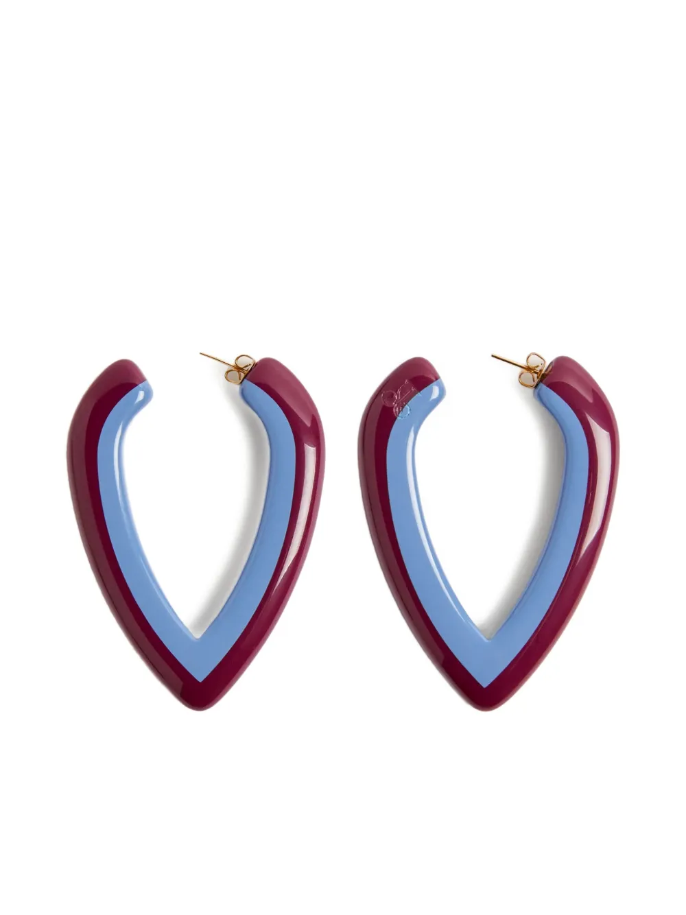 La DoubleJ aretes Dew | azul | Image 1