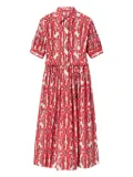 La DoubleJ Libertine midi dress - Red