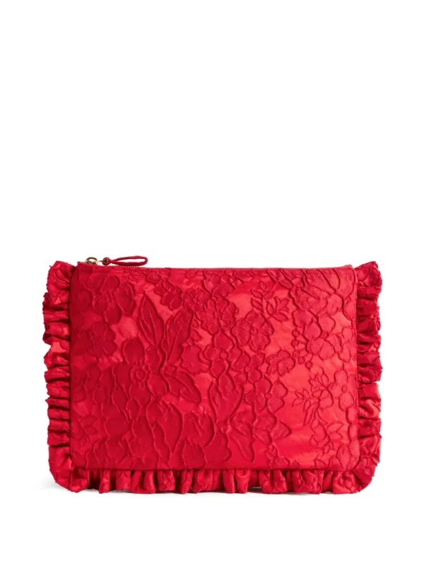 La DoubleJ Hand Pochette in Red
