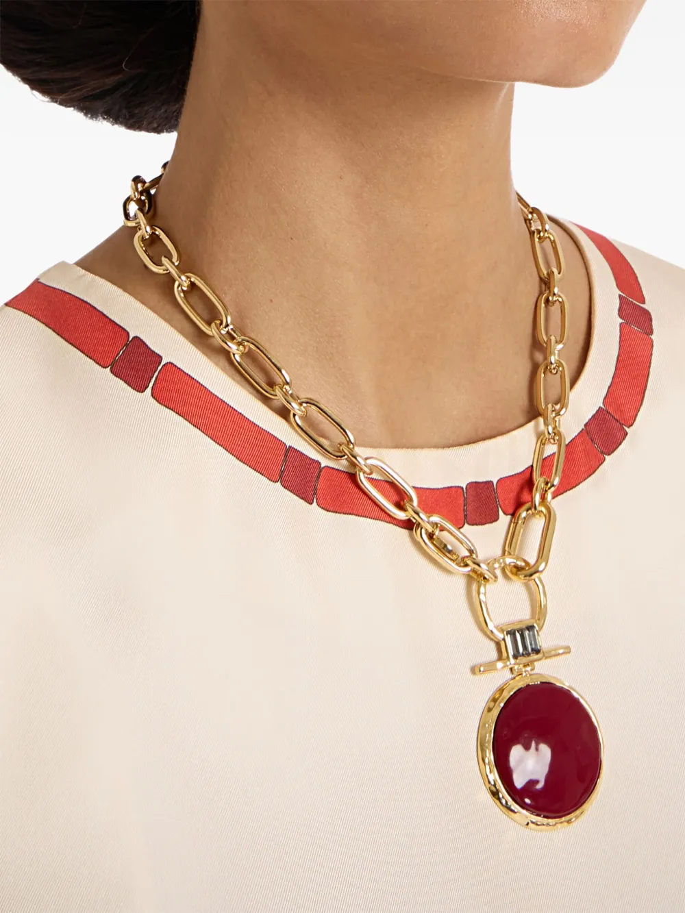 La DoubleJ Energy necklace - Goud