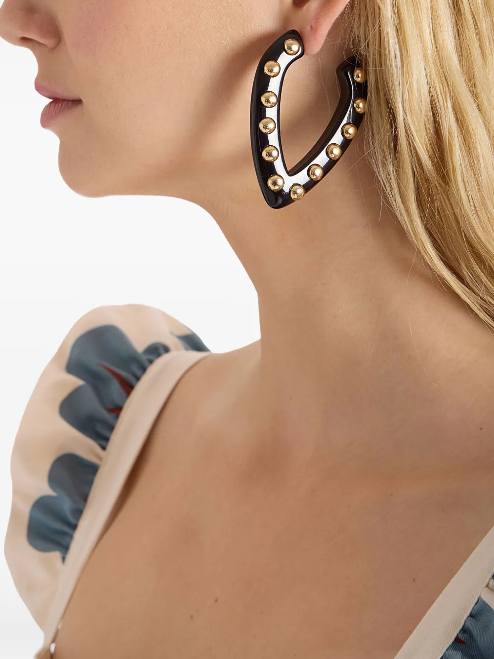La DoubleJ Dew earrings - Zwart