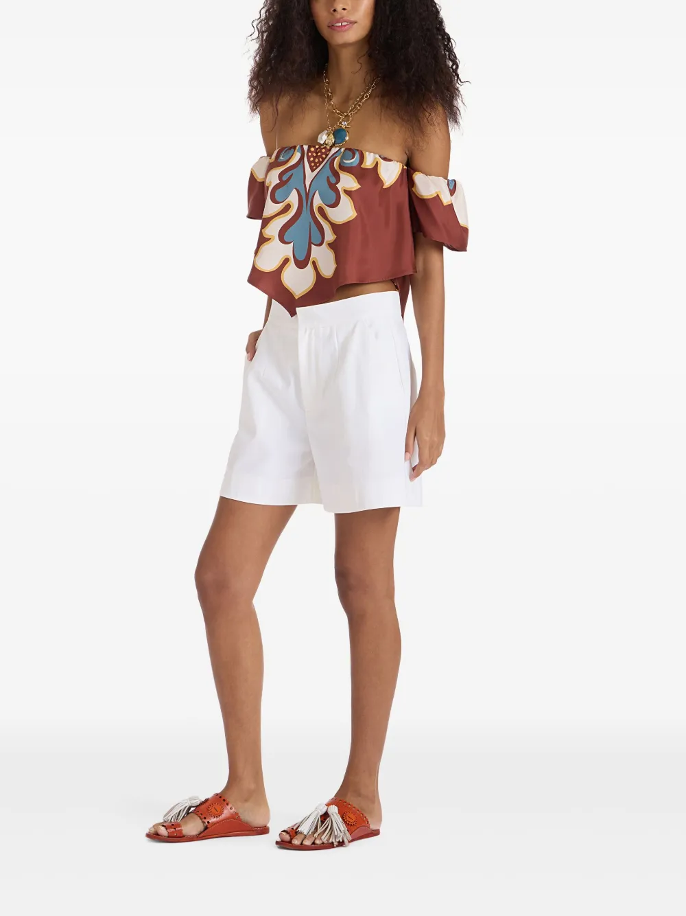 LA DOUBLEJ COTTON SHORTS 