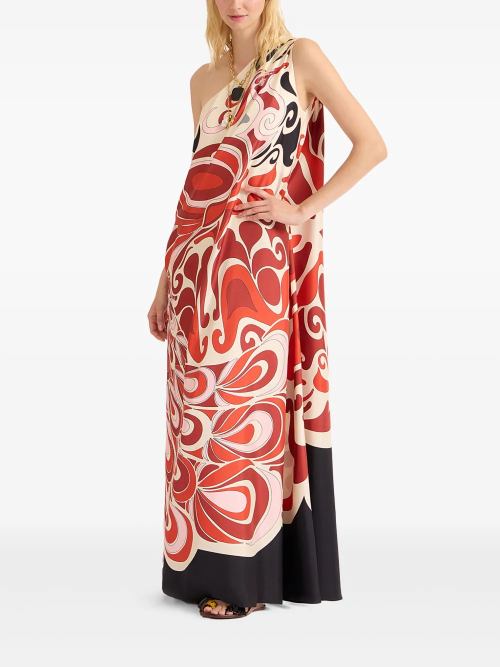 La DoubleJ Maxi-jurk - Rood