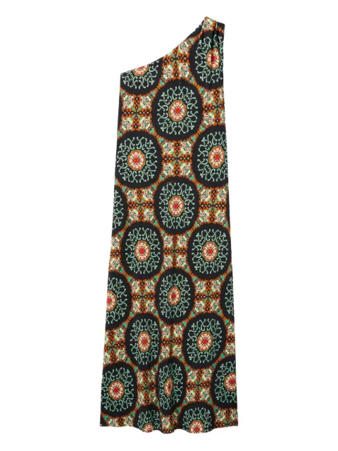 La DoubleJ Clingy Roy one-shoulder maxi  dress