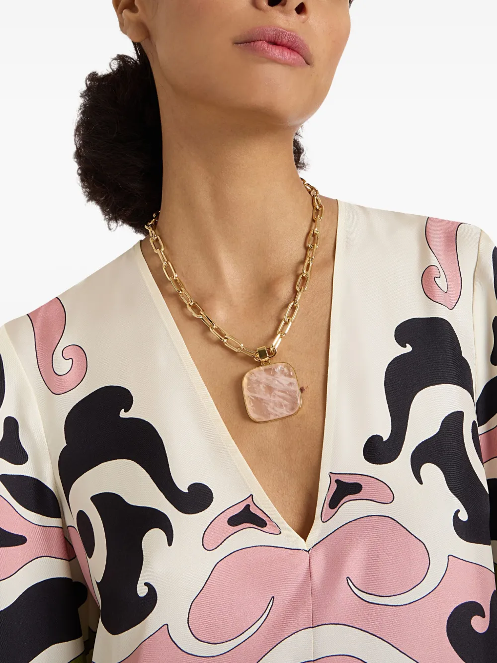 La DoubleJ Soul Pendant necklace - Goud