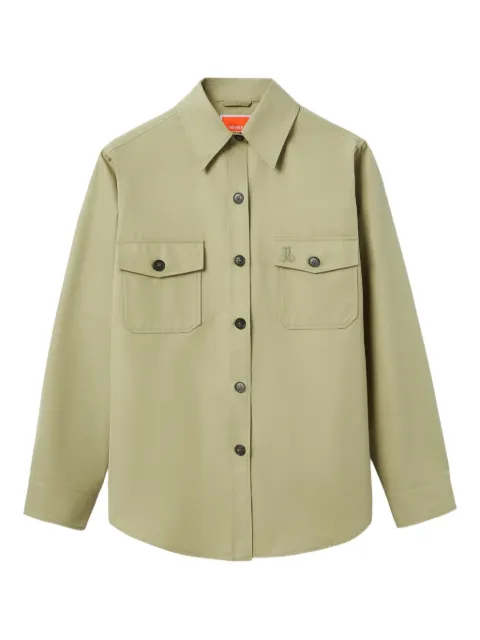 La DoubleJ embroidered cotton jacket