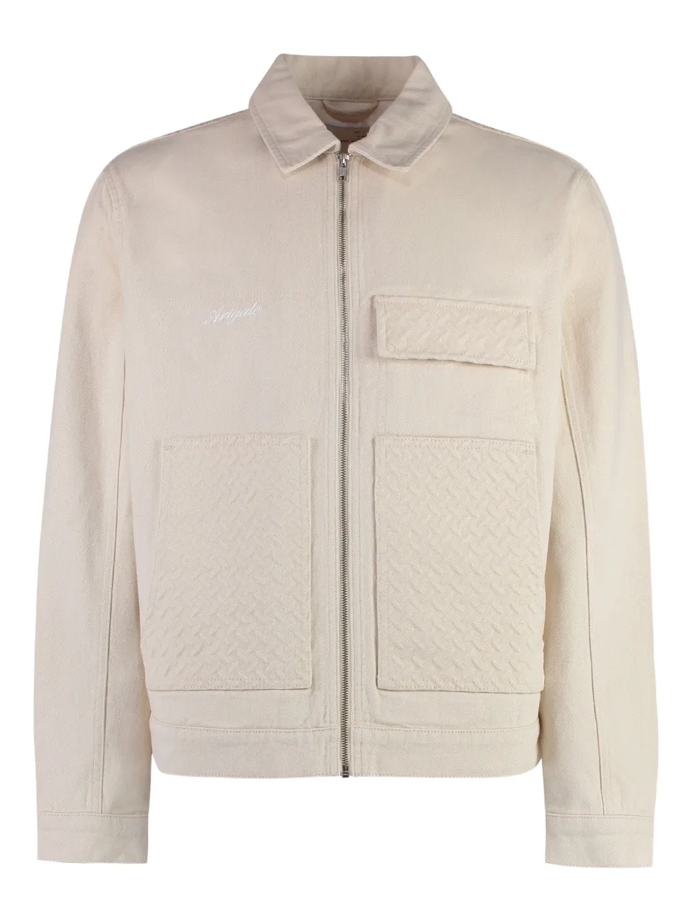 Axel Arigato zip-up jacket | Neutrals | Image 1