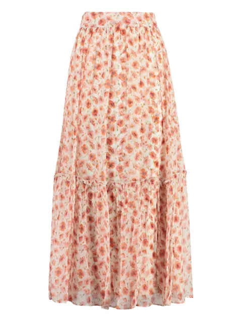 ZAMATTIO falda larga con estampado floral