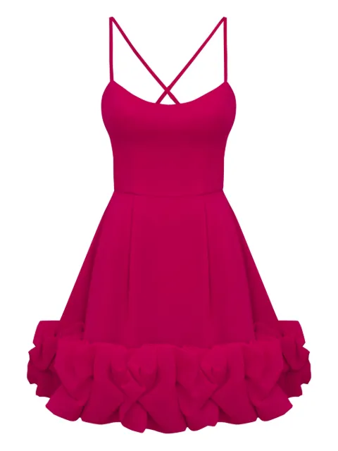 POST MERIDIEM backless bustier mini dress