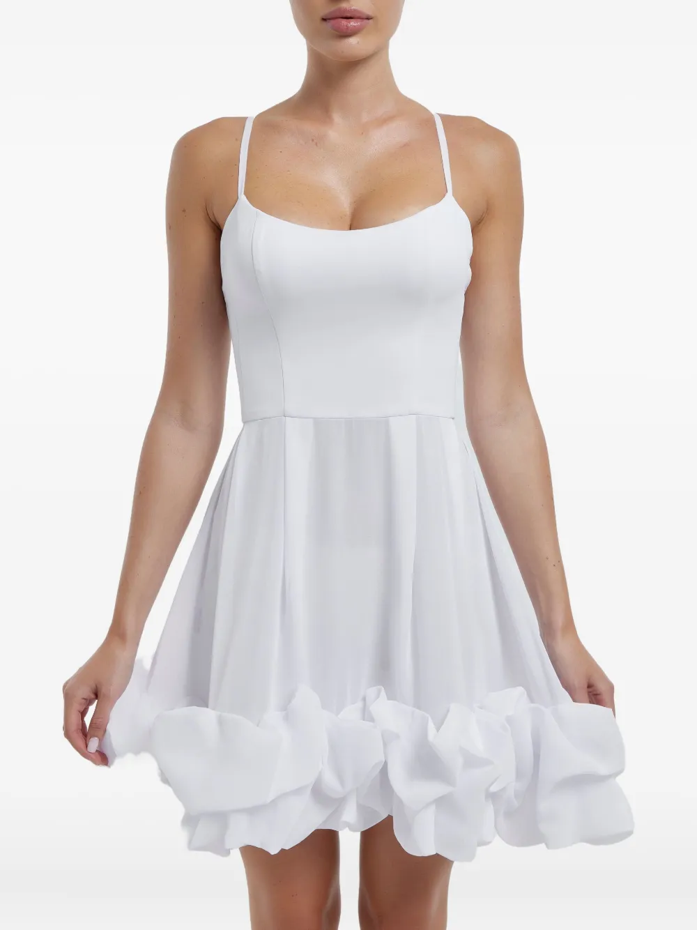Backless Bustier Mini Dress