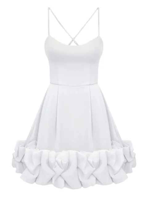 POST MERIDIEM backless bustier mini dress