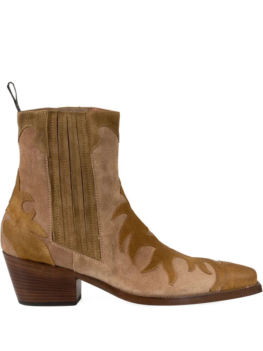 decorative-embroidered cowboy boots