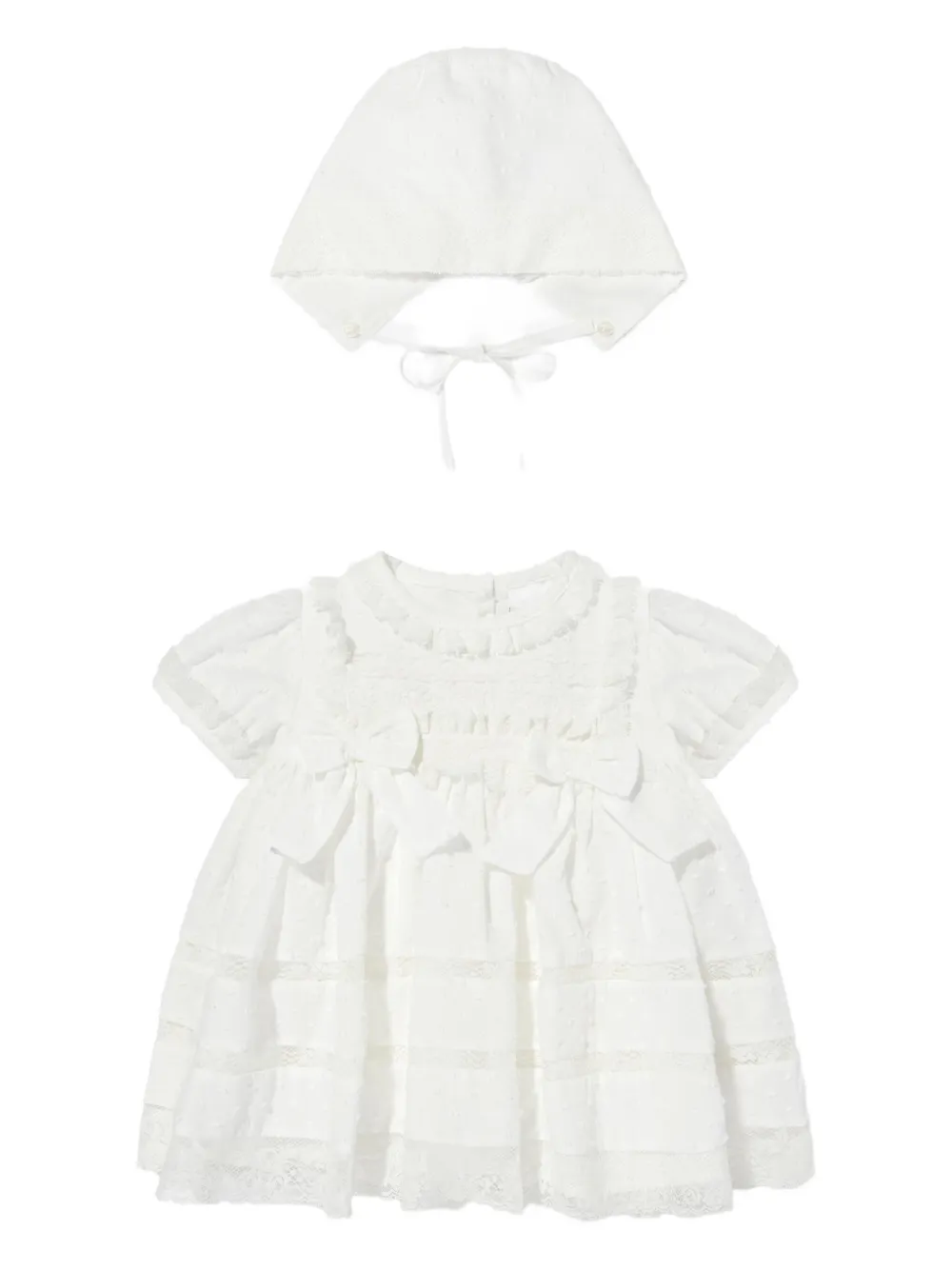 Sarah Louise Conjunto 2 peças com renda | Branco | Image 1