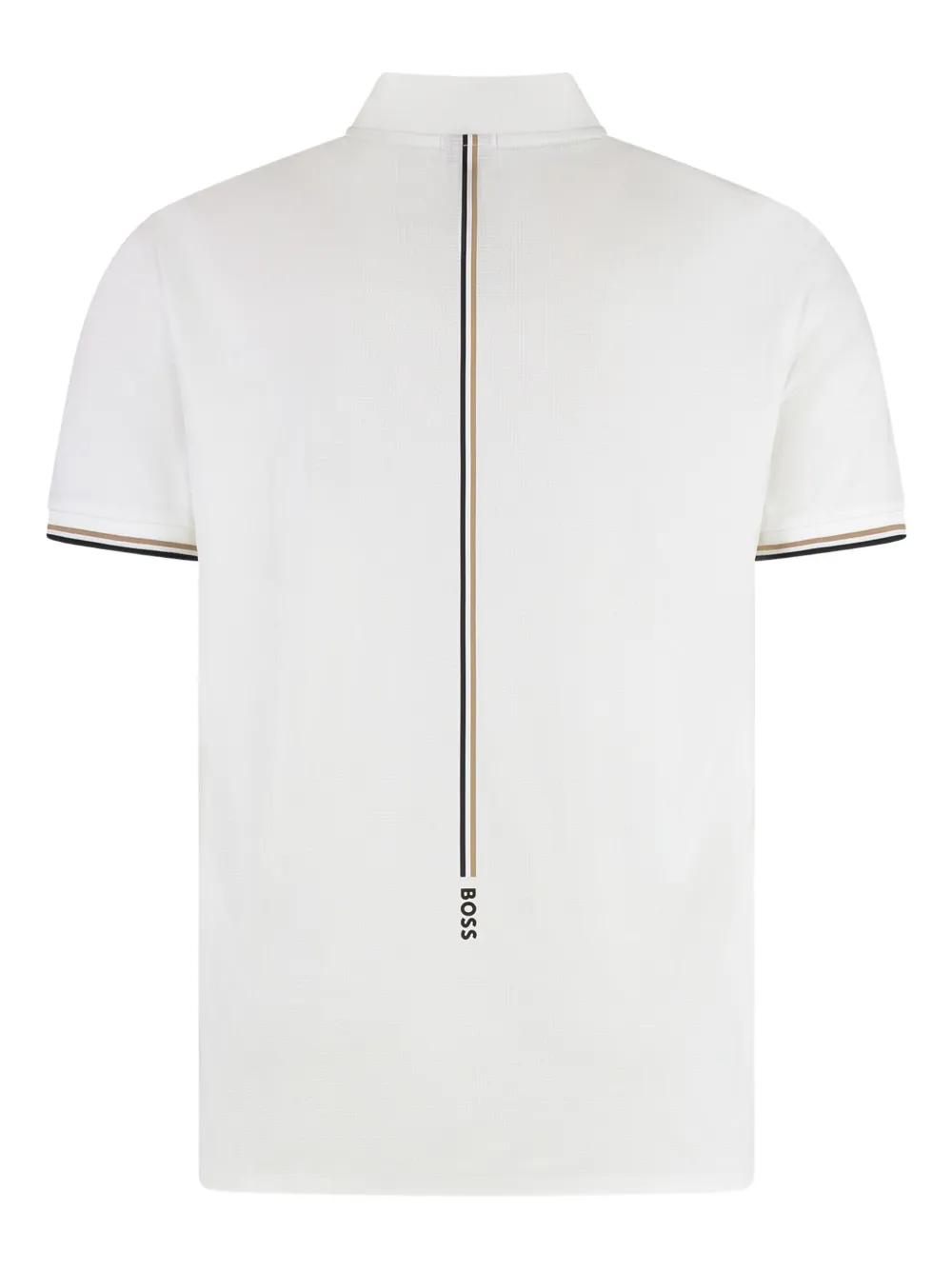 BOSS slim-cut polo shirt - Wit