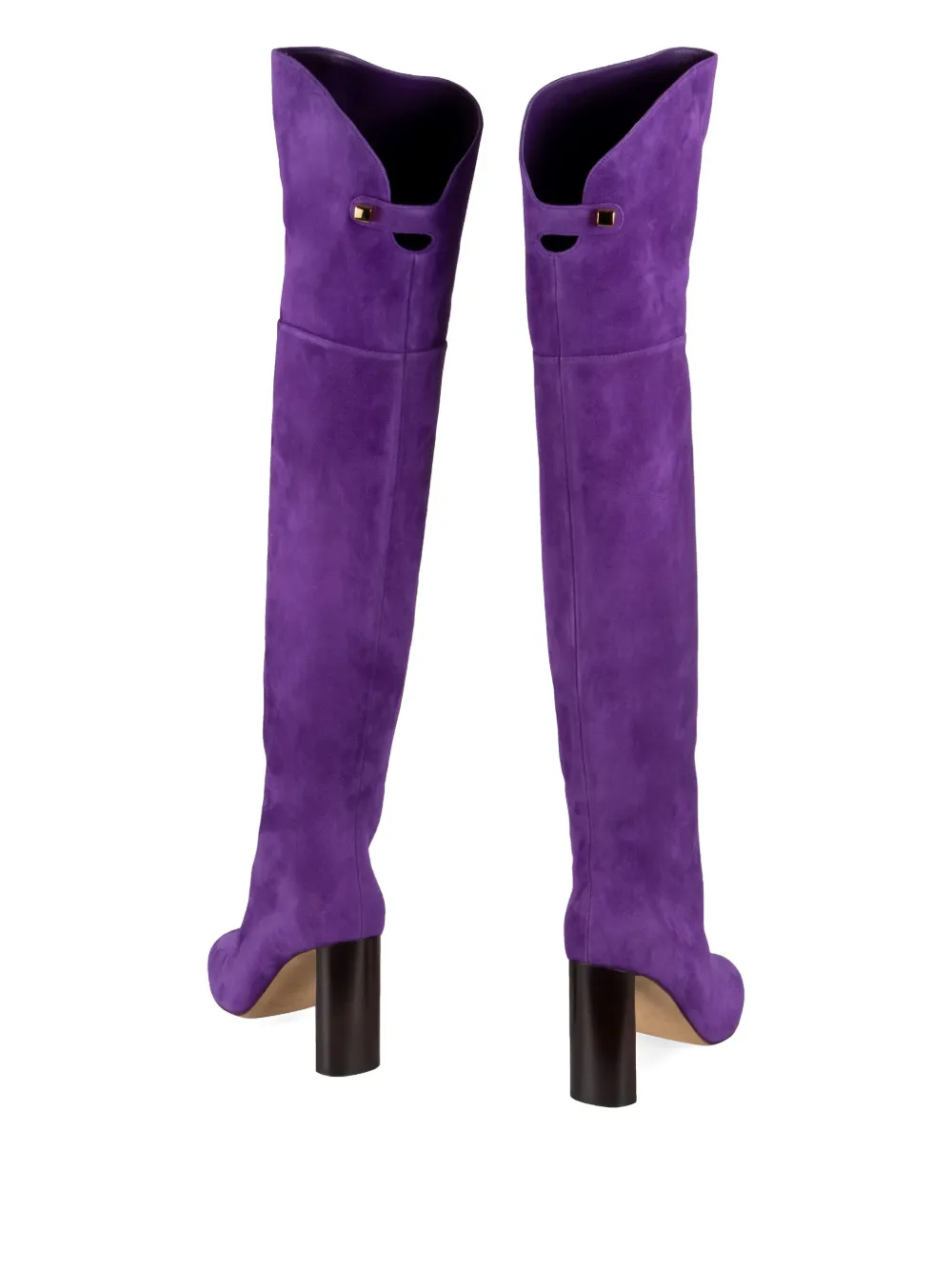 Maison Skorpios Marylin over-the-knee boots Purple
